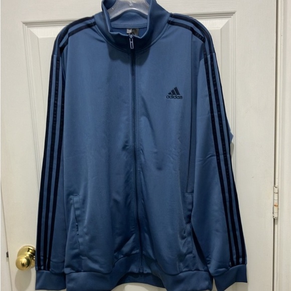 Adidas Tracksuit Warmup Suit Jacket Joggers Sweatsuit exercise leisure jump set - Picture 2 of 16